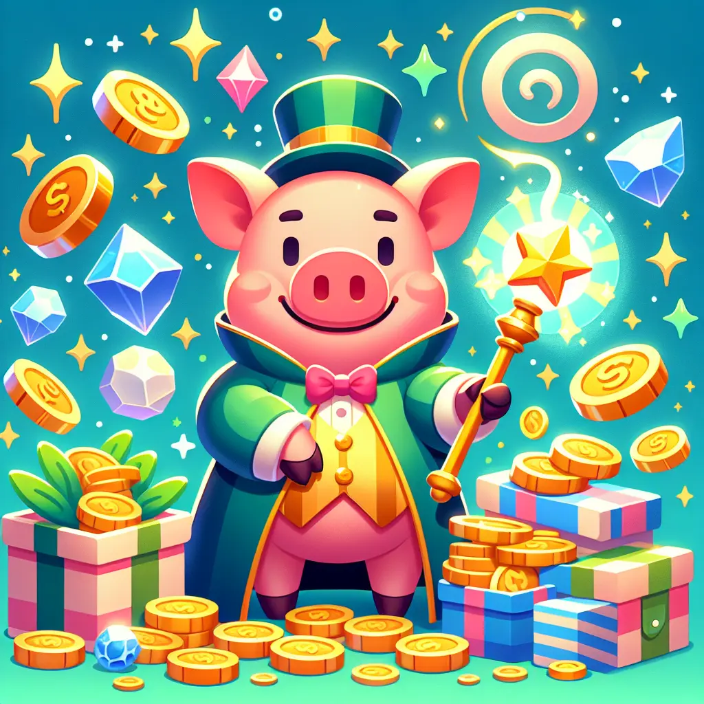 Piggy Prizes Wand of Riches